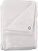 Kotap 15 x 20 Ft. Fire-Retardant Tarp for Construction Job Sites Requiring Tarpaulin, White (FR-1520)