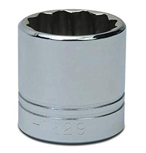 Williams STM-1215 1/2 Drive Shallow Socket, 12 Point, 15mm