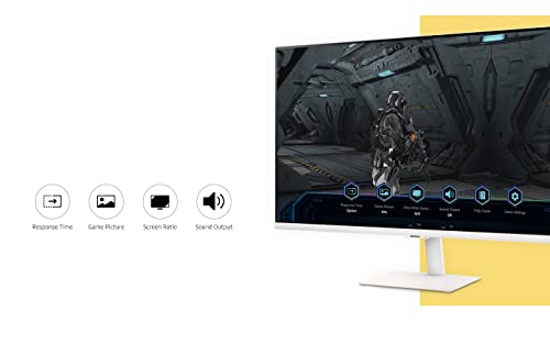 SAMSUNG-32-M70B-Series-4K-UHD-USB-C-Smart-Monitor-Streaming-TV-4ms-60Hz-HDR10-Wireless-Display-Slimfit-Camera-Gaming-and-IoT-Hubs-Alexa-Built-in-2022-LS32BM703UNXZA-White SAMSUNG-32-M70B-Series-4K-UHD-USB-C-Smart-Monitor-Streaming-TV-4ms-60Hz-HDR10-Wireless-Display-Slimfit-Camera-Gaming-and-IoT-Hubs-Alexa-Built-in-2022-LS32BM703UNXZA-White