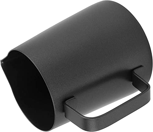 Jarra Pitcher Preta 350ml Leiteira Cremeira Americana Barista