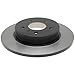 ACDelco 18A2484 Professional Rear Drum In-Hat Disc Brake Rotor