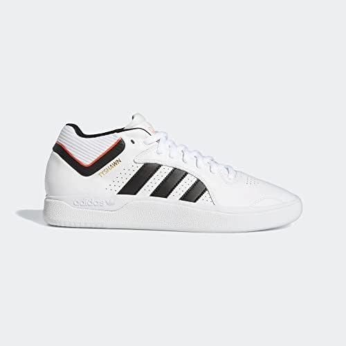 adidas Originals Mens Tyshawn Tokio Performance Skate Shoe, White/Black, 11 | Image 2