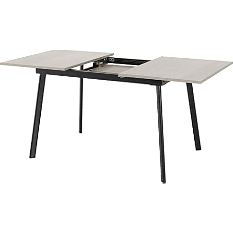 Seconique Avery Extending Dining Table in Grey Oak Cover