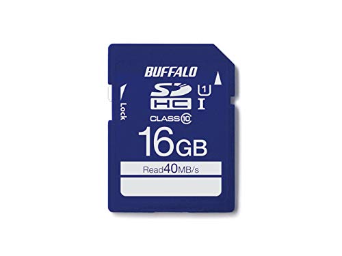 Carte SD 16GB Buffalo UHS-I fin des blocages de transfert de données lents