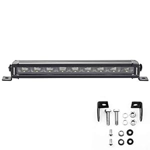 SYLVANIA – Slim 10 Inch LED Light Bar – Lifetime Limited Warranty – Spot Light 2700 Raw Lumens, Off Road Driving Work Light, Truck, Car, Boat, ATV, UTV, SUV, 4×4 (1 PC)