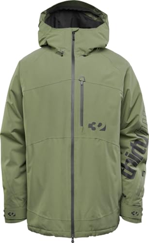 Material: 100% Polyester ThirtyTwo Lashed Insulated Jacke 2025 oliive, M