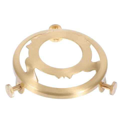 SUPVOX Elegant Light Fixture Collar Ring Lamp Shade Holder Easy Clip-on Design Versatile Lighting Bracket Accessory