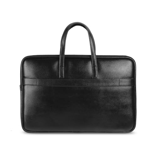 Image of Mochi Unisex Adults Casual Synthetic Soft Body Zipper Closure Solid Laptop Bags With 1 Pocket And 1 Compartments