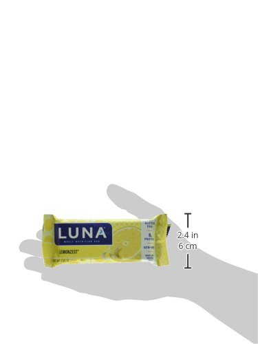 Cliff Bar Luna Lemon Zest Whole Nutrition Bar - Box Of 15 #TOP2