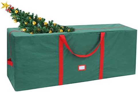 Joiedomi Christmas Tree Storage Bag  Fits up to 9 ft Disassembled Artificial Christmas Tree, Durable Waterproof Material with Carry Handles and Zippered Closure