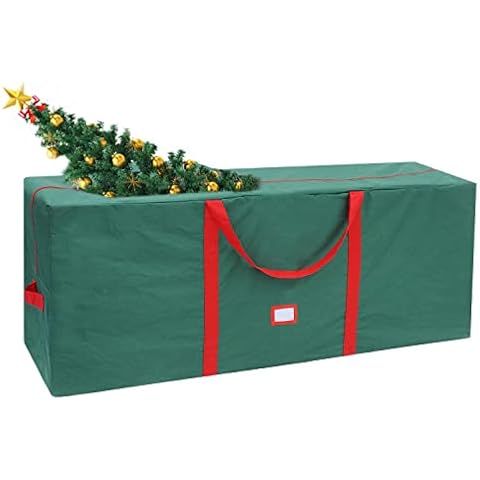 Joiedomi Christmas Tree Storage Bag - Fits up to 9 ft Disassembled Artificial Christmas Tree, Durable Waterproof Material with Carry Handles and Zippered Closure Cover