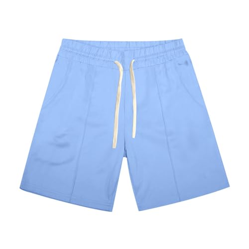 Bermuda homme été léger en coton décontracté avec cordon - 5