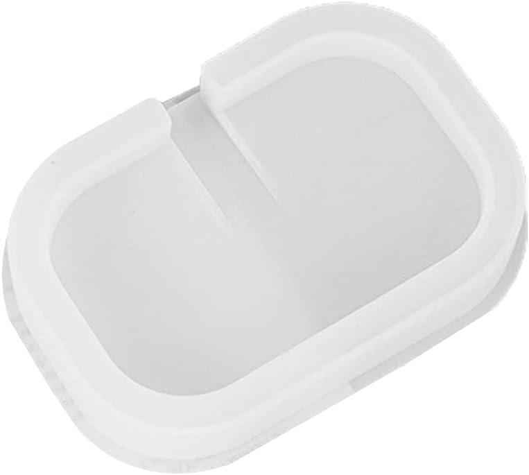 SOFEA Baking Pan, Handmade Soap Box Epoxy Resin Mold Soap Dish Tray Holder Casting Silicone Mould