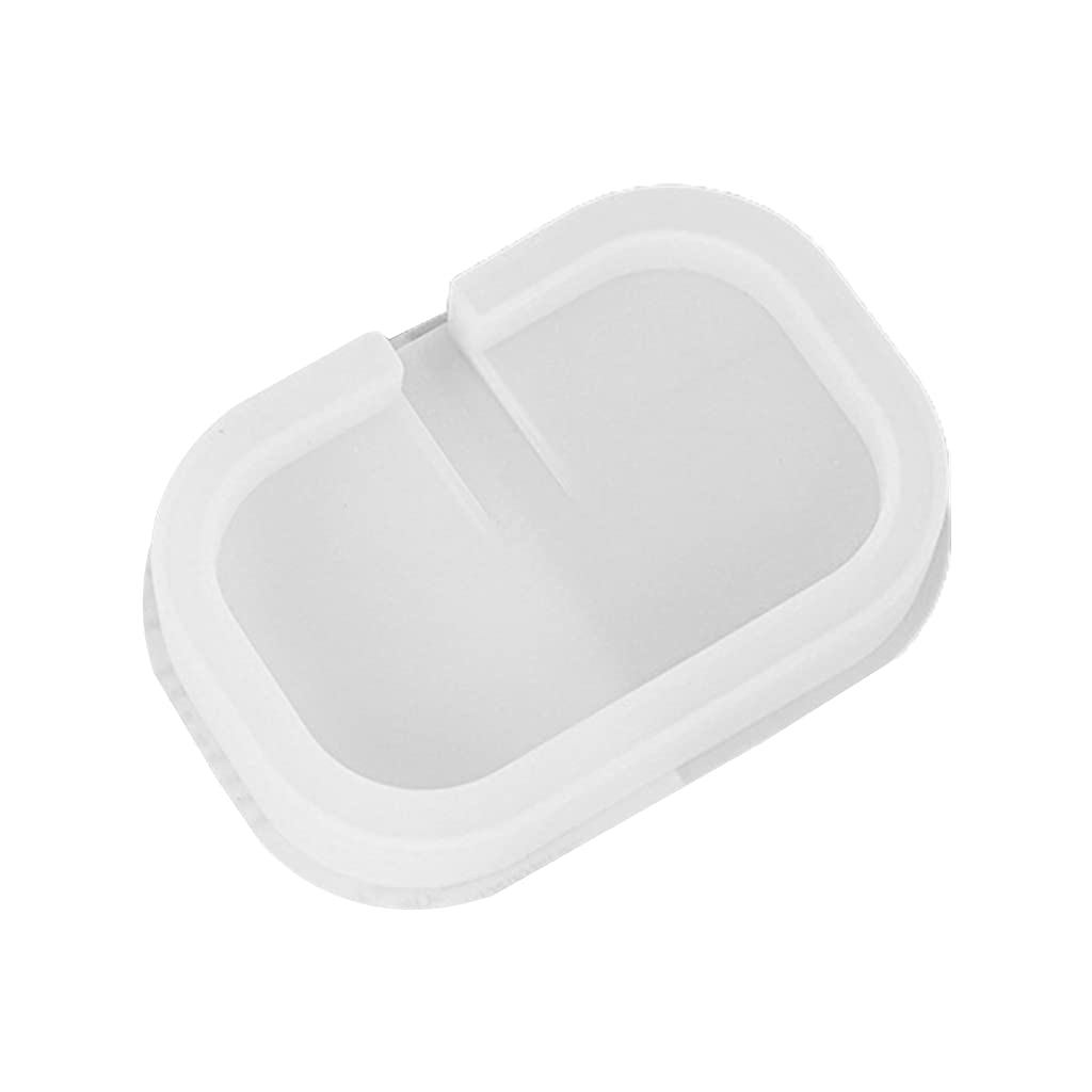 SOFEABaking Pan, Handmade Soap Box Epoxy Resin Mold Soap Dish Tray Holder Casting Silicone Mould