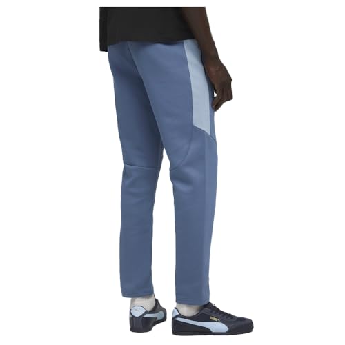 PUMA Mens Evostripe Pants Casual - Blue4