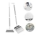 Beavorty 1Set Household Dustpan and Broom Set Soft Bristle Cleaning Kit with Long Ergonomic Handle for Effortless Floor Cleaning for Home and Dorm Use