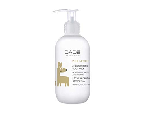 Laboratorios Babé - Leche Hidratante Corporal Pediátrica, Hidratante, Bienestar Inmediato, Calmante - 500 ml