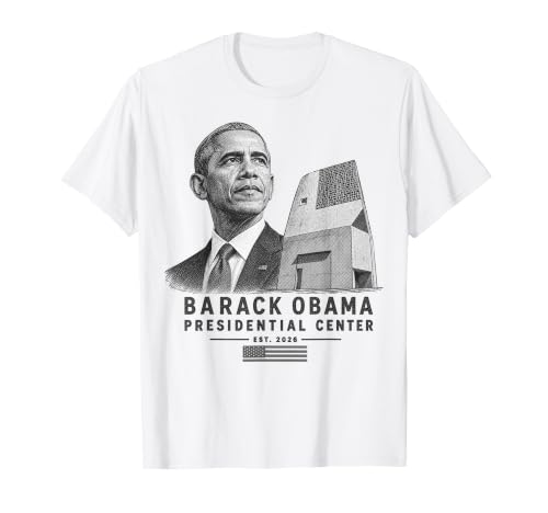 Barack Obama Presidential Center 2026 T-Shirt