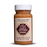 La Reyna Rompope Cajeta (Mexican Eggnog) – Artisanal Goat’s Milk Caramel Spread, All-Natural & Preservative-Free – Made in Celaya, Guanajuato – Since 1923 – 5.47 oz (155 g)