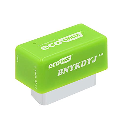 Dual-Plate Fuel Saver with Chip,Code Reader Diagnostic Scan Tool Scanner Enhanced 4 Color Eco Obd2 & Nitro Obd2 Gasoline Plug & Drive Performance for Benzine Eco Obd2 ECU Chip Tuning Boxâ€¦