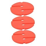 HEMOTON 3 Stück Tauchmarkierung Buoy für Höhlentauchen Sicherheitsleine Orangefarbene Marker für...