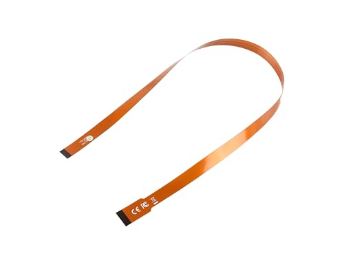 Wonrabai Official CSI FPC Flexible Cable Compatible with Raspberry Pi 5, 22Pin to 15Pin, Suitable for CSI Camera Modules, 500MM/50CM/1.64 FT
