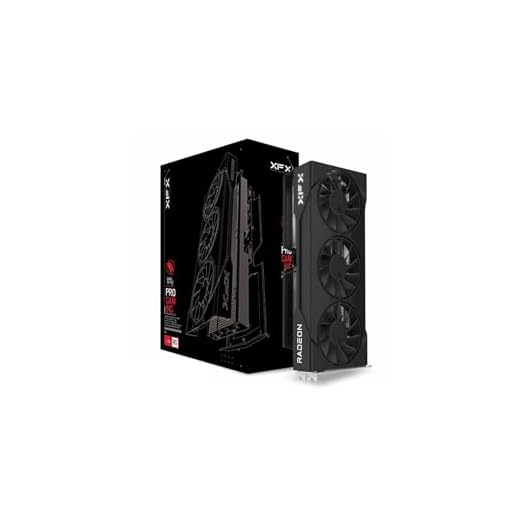 XFX Swift AMD Radeon RX 9060 XT OC Triple Fan Gaming Edition with 16GB GDDR6 HDMI 2xDP, AMD RDNA 4 RX-96TS316B7