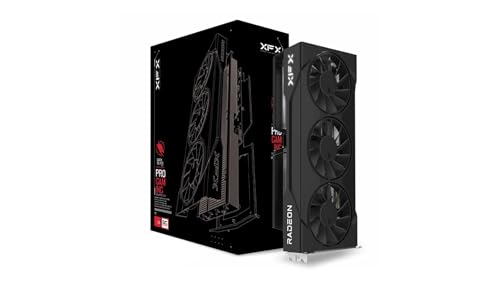 XFX Swift AMD Radeon RX 9060 XT OC Triple Fan Gaming Edition with 16GB GDDR6 HDMI 2xDP, AMD RDNA 4 RX-96TS316B7