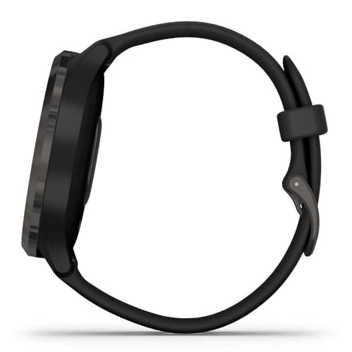 Garmin Vívomove 3 Lunette Gray En Acier Inoxydable Avec Bracelet En Silicone Et Boîtier 44mm - vue 9