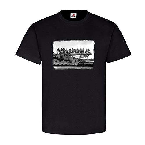 T-shirt Eisenbahn #20953 US Army Kanone noir pour vos salons de modélisme