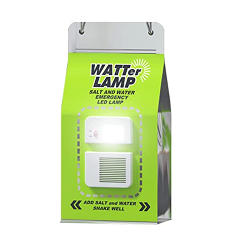 RGSBEBEHOU Emergency Light Sticks - Saltwater Powered Generation, No Charging Needed, Recyclable, and Easy to Carry Camping Essentials Emergency Lighting Portable led Light