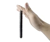 Kubaton Keyring aluminum Blunt Force in Black, Self Defense Weapon for Women Ladies Girls (Standard)