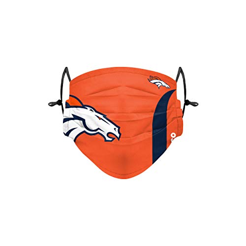 Denver Broncos NFL On-Field Sideline Logo Face Cover - Youth