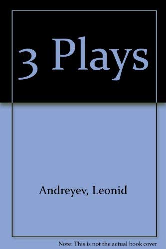 3 Plays 086527388X Book Cover