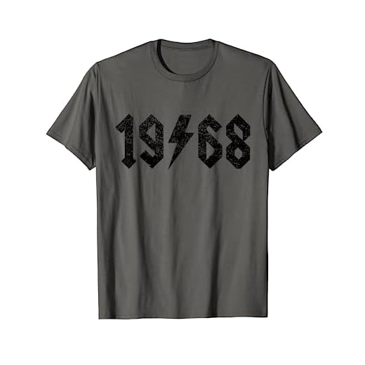 Vintage 1968 Cumpleaños 54 Años Nacido 1968 Camiseta