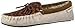 Produktbild Dearfoams Damen Felted Microwool and Fairisle Knit Moccasin Hausschuh, Haferflocken meliert X-Weit, X-Large EU