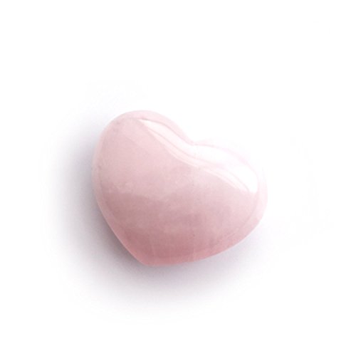 Polar Jade Corazón Hinchado Tallado a Mano de Piedras de Cristal 100% Naturales para Curación de Energía de Chakra, Meditación, Masaje y Decoración - imagen 7