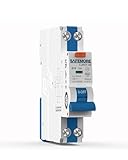 FI/LS-Schalter 1P+N 16A 30mA Typ A - SAFEMORE RCBO Bidirektionaler Fehlerstromschutzschalter mit 6kA...