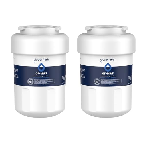 GLACIER FRESH MWF Refrigerator Water Filter Compatible with GE 2-Pack