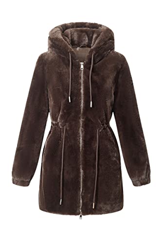 Bellivera Women Fleece Jacket, Fall Clothes Winter Trendy Faux Fur Coat Long Fuzzy Hood Fluffy Sherpa Overcoat 2135 Brown L Bellivera Women Fleece Jacket, Fall Clothes Winter Trendy Faux Fur Coat Long Fuzzy Hood Fluffy Sherpa Overcoat 2135 Brown L