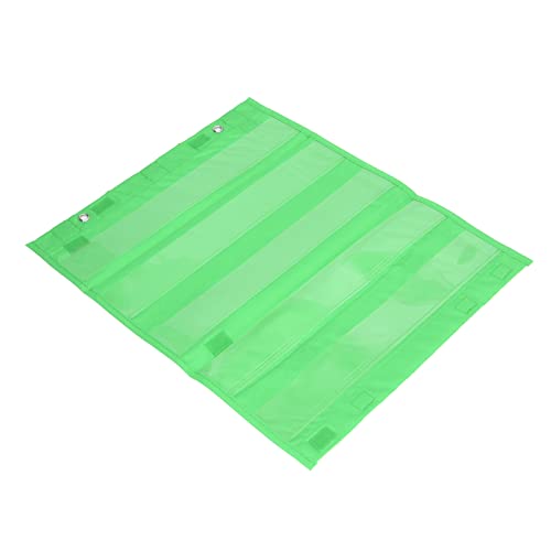 Magnetische Taschenkarte für Studenten 5 Reihen Transparente Taschen Plan-Taschenkarte für Schulaktivitäten (Gemüse)