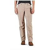 5.11 Tactical Women's Apex Pants, Regular Fit, Gusseted, Style 64446, Khaki, Women's 2 Long