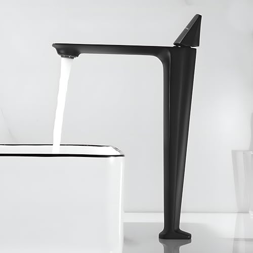 Plantex Pure Brass Basin Mixer Tap | Single Lever Pillar tap for Wash Basin | Mixer tap for Bathroom-(7879-black) (B0CN1CJTMR) Amazon Price History, Amazon Price Tracker