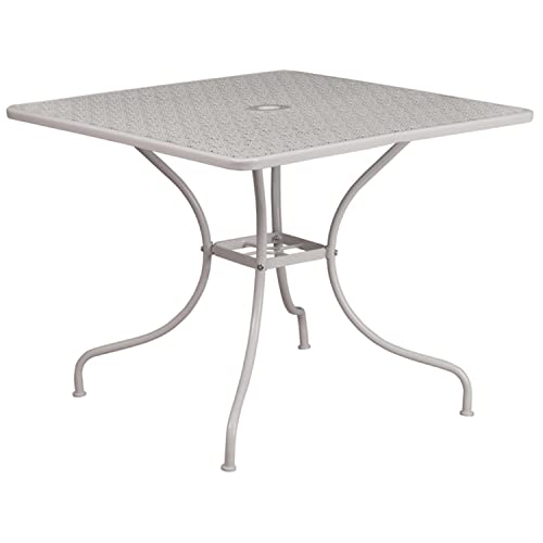 Flash Furniture Oia Square Steel Patio Table #TOP26