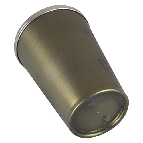COPO TERMICO DE ALUMÍNIO BLACK ERVA 300ML DOURADO