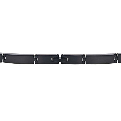 Black Stainless Steel Babalawo Green and Yellow Beads Ilde de Orula Bracelet 8" - Green & Yellow Protection Beaded Bracelet for Adult Men and Women2