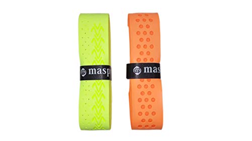 Image of m maspro High Power Carbon Steel 777 Badminton Racquet (Orange)