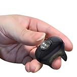 ALEENFOON Wireless Trackball Mouse,2.4G+BLT Finger Ring Mouse for Conference Presentation,Control Mobile Applications,In-car Information System, Multimedia Classroom,Remote Mice for PC/Android/MAC