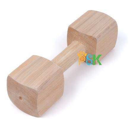PSK PET MART Wooden Dumbbell Training Dog Toy for Small to Medium Breeds(Large) (B08WKKBKH8) Amazon Price History, Amazon Price Tracker