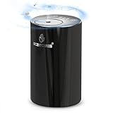 Sentiment Diffuser, Diffusers for Home, Scent Diffuser - Portable & Smart & Cordless Design, for 3 Cold Mist & Timer 1/2/3H (Black)
